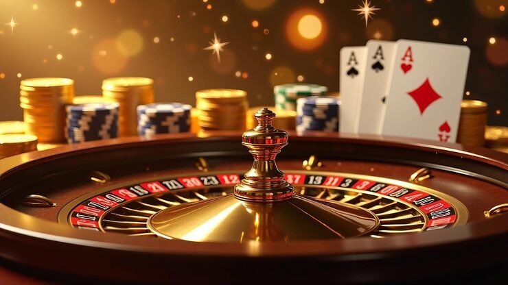 Live dealer casino studio showing multiple camera angles and real-time video stream on doyok168